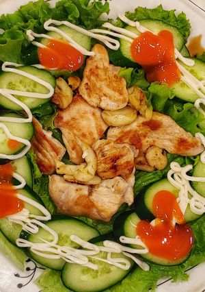Hình của món Salad gà.