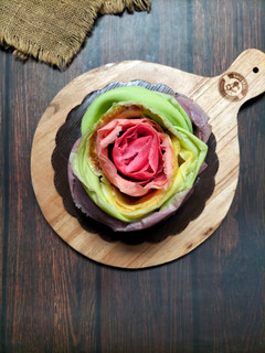 Foto resep Rose mille Crepes