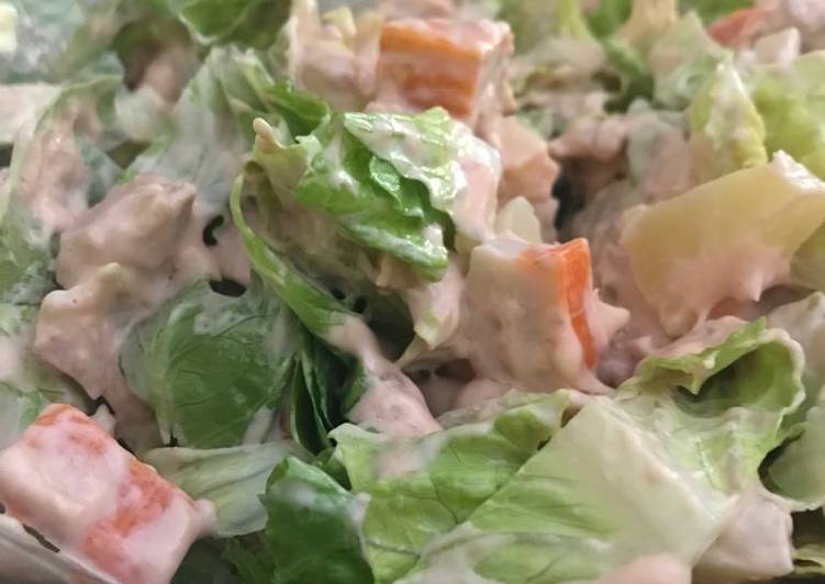 Ensalada tropical de supervivencia