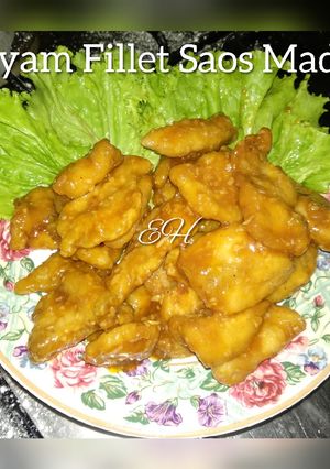 Foto resep Ayam Fillet Saos Madu