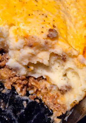 Une photo de Hachis parmentier de boeuf en cocotte 😀