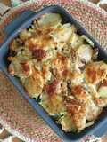 Simple Potato, Chicken, and Vegetable Gratin