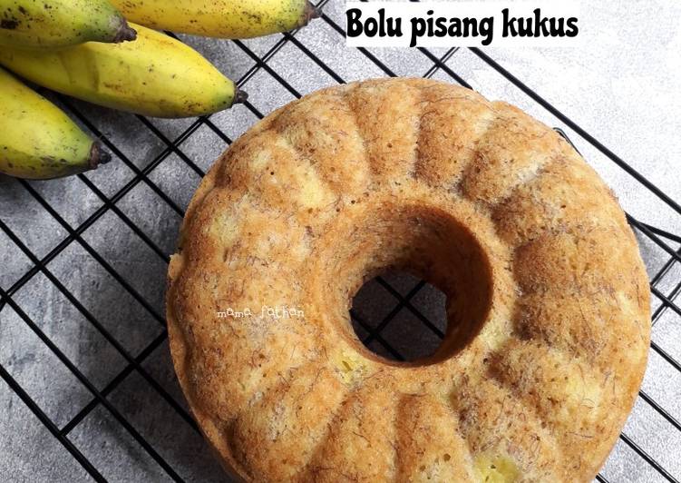 Masakan Unik Bolu pisang kukus no mixer Enak Sempurna