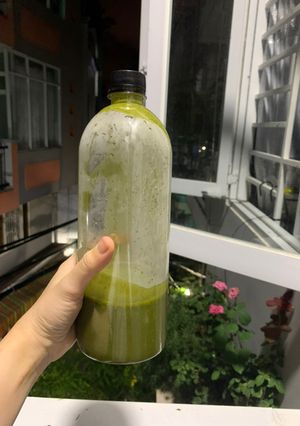 Hình của món Rau má đậu xanh tự làm tại nhà.