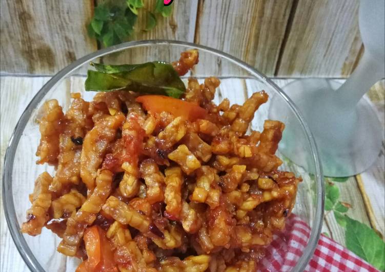 Bahan Kering Tempe Pedas Manis | Resep Membuat Kering Tempe Pedas Manis Yang Lezat Sekali