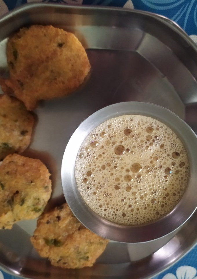 மெது வடை மசாலா டீ செய்முறை முக்கிய புகைப்படம்