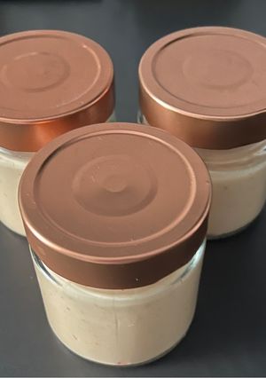 Una foto de Mousse de Frambuesas y Mango (BLW)