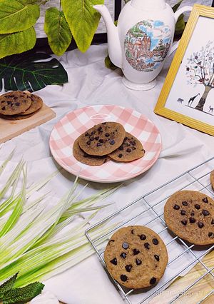 Foto resep Flat Chocochips Cookie Chewy