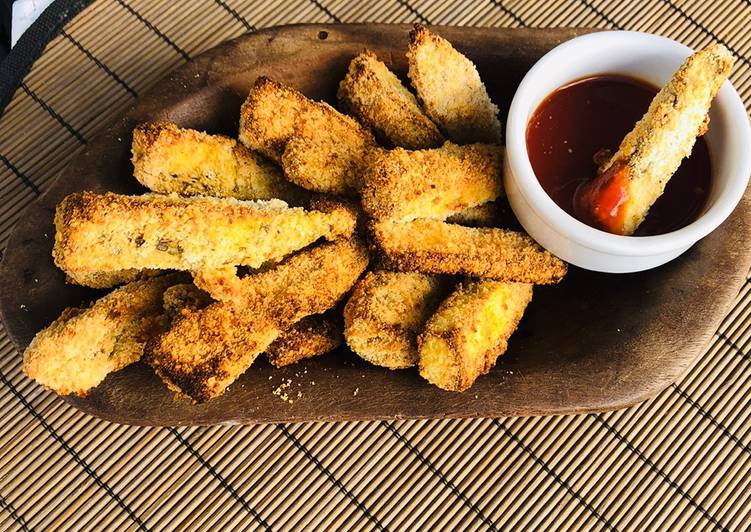 Keto - Papa fritas con berenjenas 🍆 y salsita picantona 
No pensé que quedarían tan ricas!!