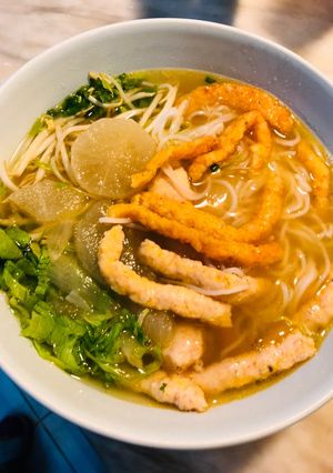 Hình của món Bún Đuông Trà Vinh.