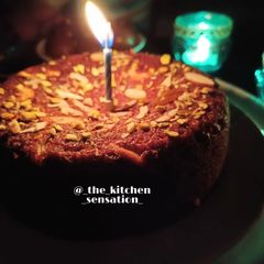 A picture of Vanilla Cake (Eggless).