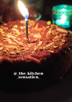 A picture of Vanilla Cake (Eggless).