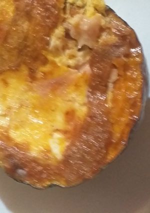 Una foto de Zapallo kabutia relleno