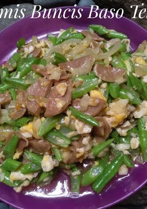 Foto resep Tumis Buncis Baso Telur