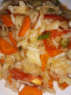Foto resep Tumis sayur kol mix wortel