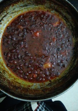 A picture of Razma curry.