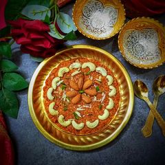 A picture of Gajar ka halwa.