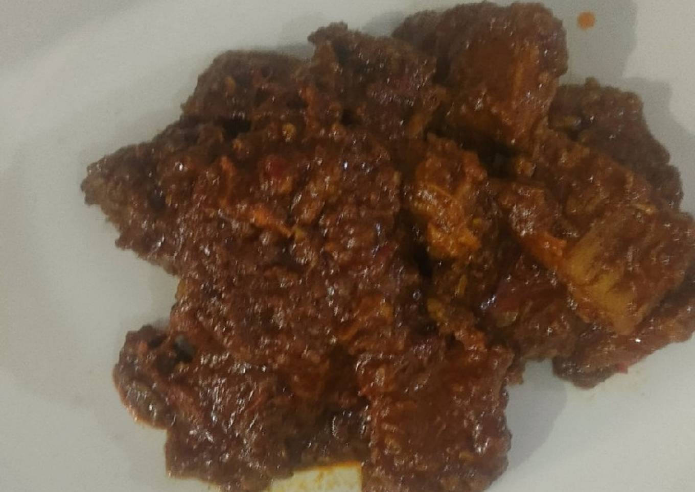 Rendang daging