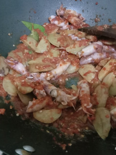 Foto resep Balado jengkol cumi