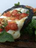 Portobello caprese