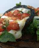 Portobello caprese