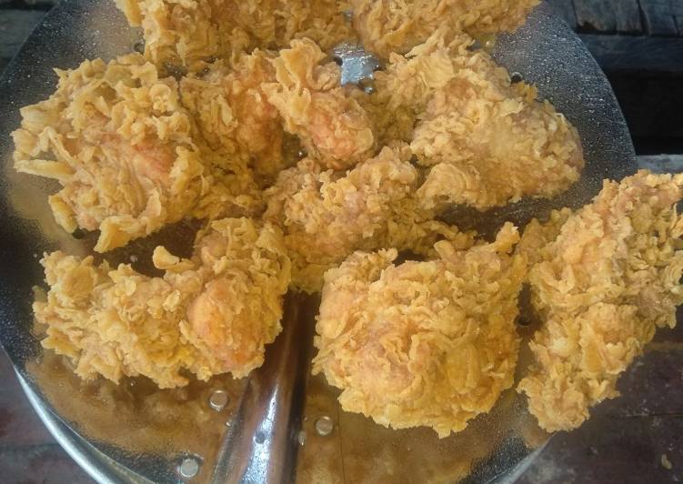 Resep Ayam kentaki simpel ala2 yang Enak Banget