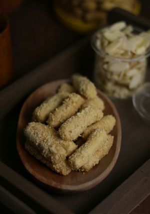 Foto resep Stick Almond Cookies