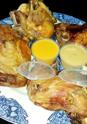 Foto resep Ayam Goreng Saus Telur Asin (Plus Saus Keju)