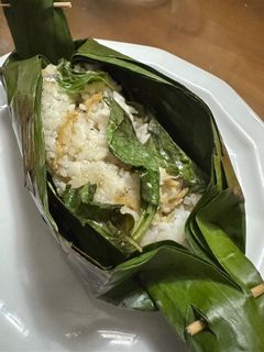 Foto resep Nasi Bakar Teri