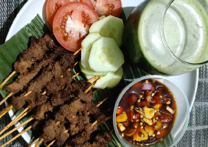 Resep Sate Maranggi Medium Well Anti Gagal