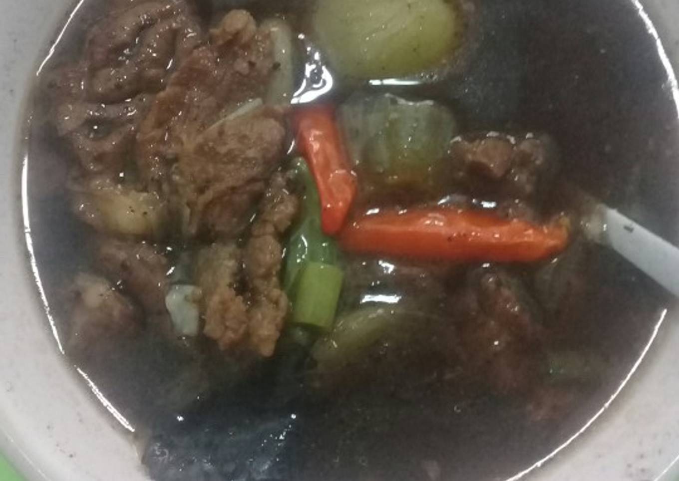 Garang asem daging sapi seger,,