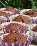 Csokis, cukkinis muffin