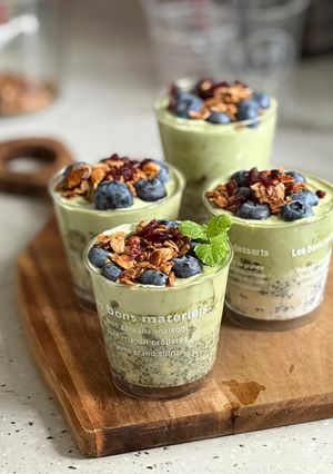 抹茶優格杯 的食譜成品照片