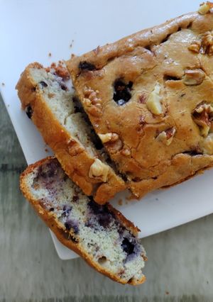 Una foto de Budín de nuez y arándanos 🫐 (keto)