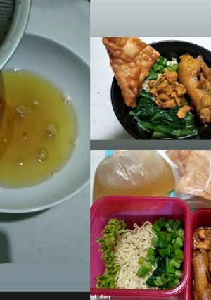 Foto resep Kuah kaldu Mie ayam