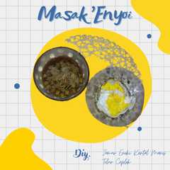 รูปของ Enoki Tempe si Manis dan Telur Ceplok