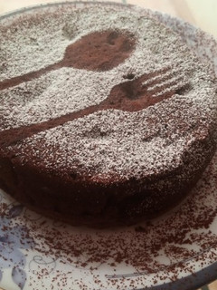 A picture of Chocolate banana cake 😍😍😋😋😋.