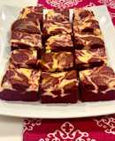 Red Velvet Cheesecake Brownies