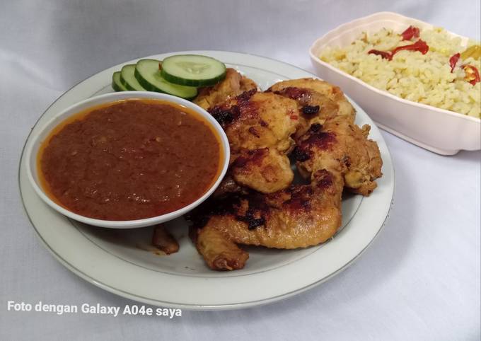 Resep Ayam Panggang Bumbu Kacang Oleh Setya N Cookpad