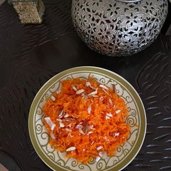 Zarda (sweet rice) A picture of Zarda (sweet rice).