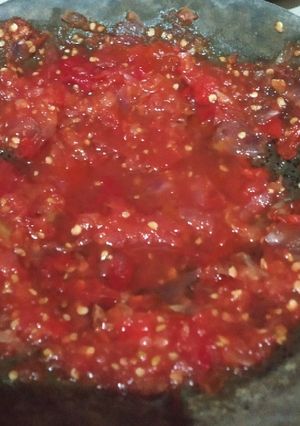 Foto resep Sambal tomat mentah 🍅🌶️