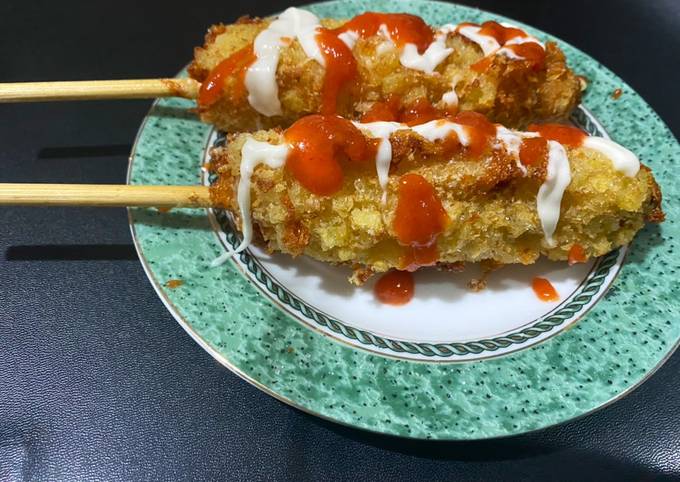 Resep membuat Hot Dog Korea dijamin spesial