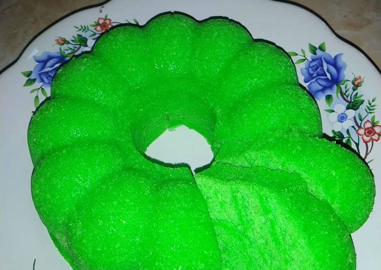Bolu kukus susu Dancow (Pasta pandan boleh di skip bun)