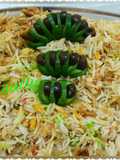 Colorful Bukhari Rice with Chicken