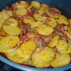 Poor man's potatoes A picture of Poor man's potatoes.