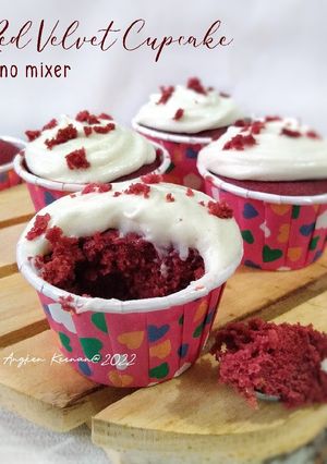 Foto resep Red Velvet Cupcake (No Mixer)
