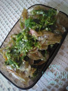 Foto resep Ikan Asin Sambal Ijo