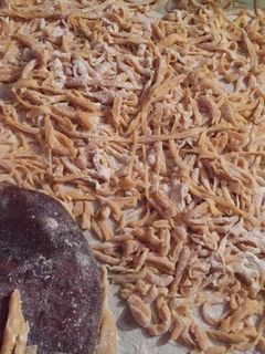 Una foto de Tallarines caseros !