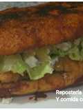 Pambazo de chorizo y patata