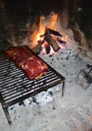 Una foto de Bife de chorizo a la parrilla